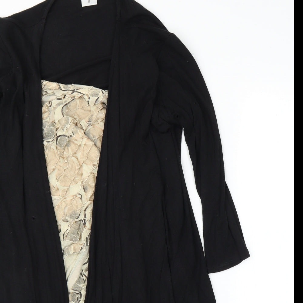 Reflections Womens Black   Cardigan Jumper Size S