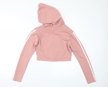 Misspap Womens Pink   Pullover Hoodie Size 8  - cropped hoodie