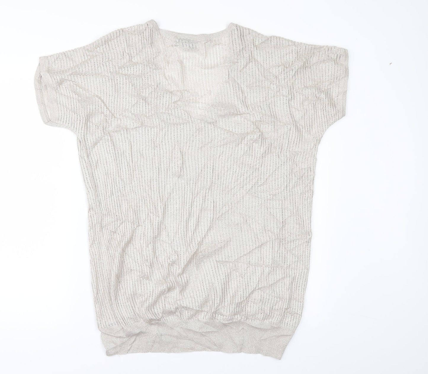 Wallis Womens Gold   Pullover Jumper Size M