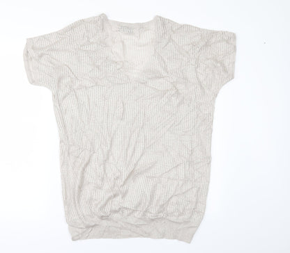 Wallis Womens Gold   Pullover Jumper Size M