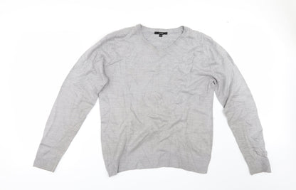 George Mens Grey   Pullover Jumper Size S