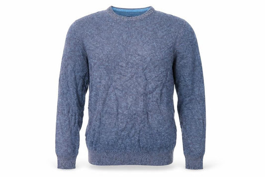 Mens UK Size M BHS Blue Pullover Jumper