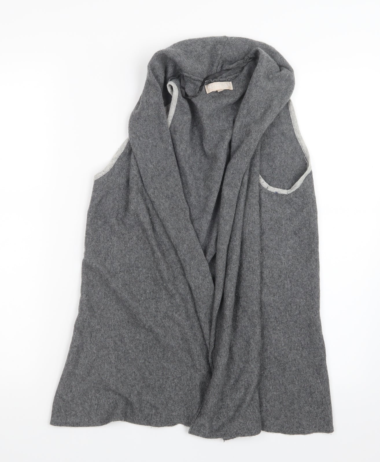 Benedetta B. Womens Grey  Knit Jacket  Size M