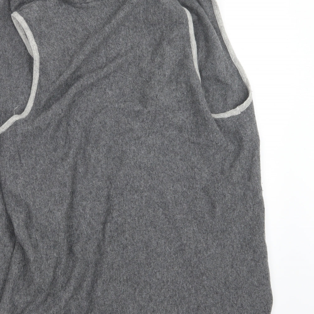 Benedetta B. Womens Grey  Knit Jacket  Size M