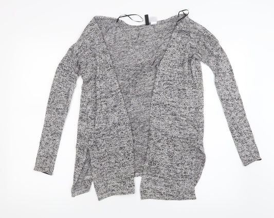 Divided by H&M Womens Grey  Knit Cardigan Jumper Size XS