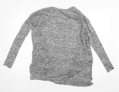 Divided by H&M Womens Grey  Knit Cardigan Jumper Size XS