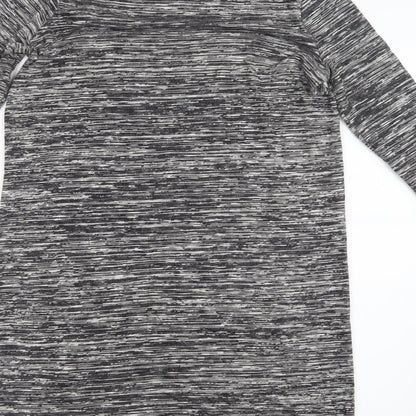 TU Womens Black   Basic T-Shirt Size 10  - Long