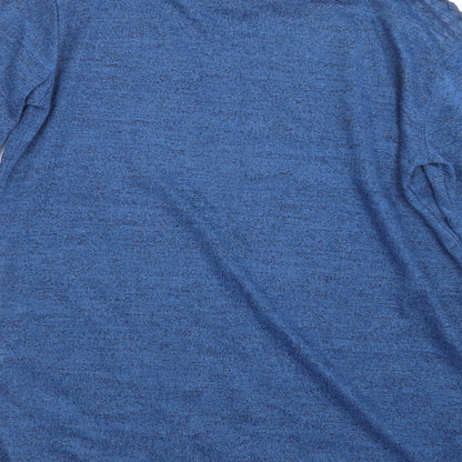Womens UK Size 6 Atmosphere Blue Basic T-Shirt