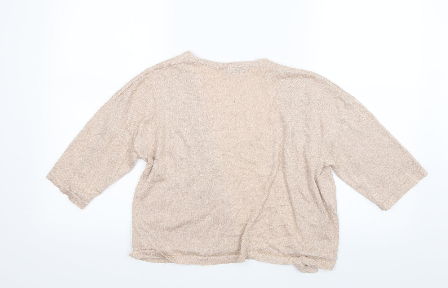 F&F Womens Pink  Knit Cardigan Jumper Size 14