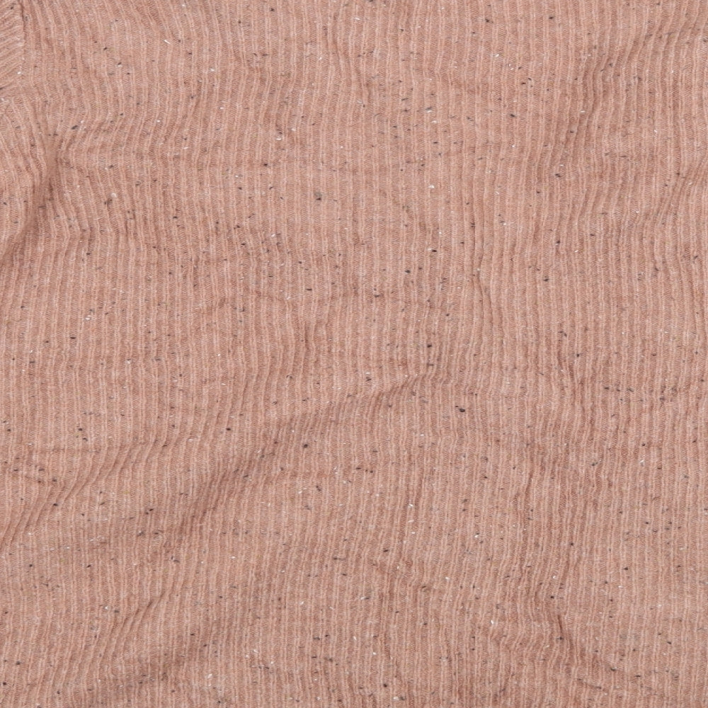 Per Una Womens Pink  Knit Cardigan Jumper Size XL