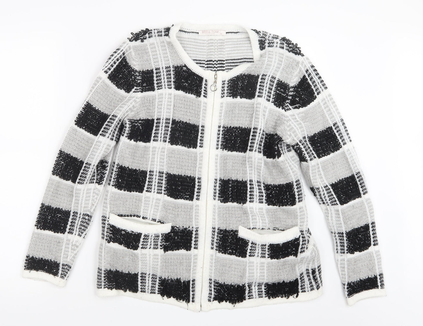 Womens UK Size M Anna Rose Black Jacket