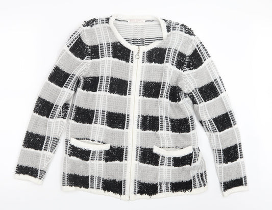 Womens UK Size M Anna Rose Black Jacket