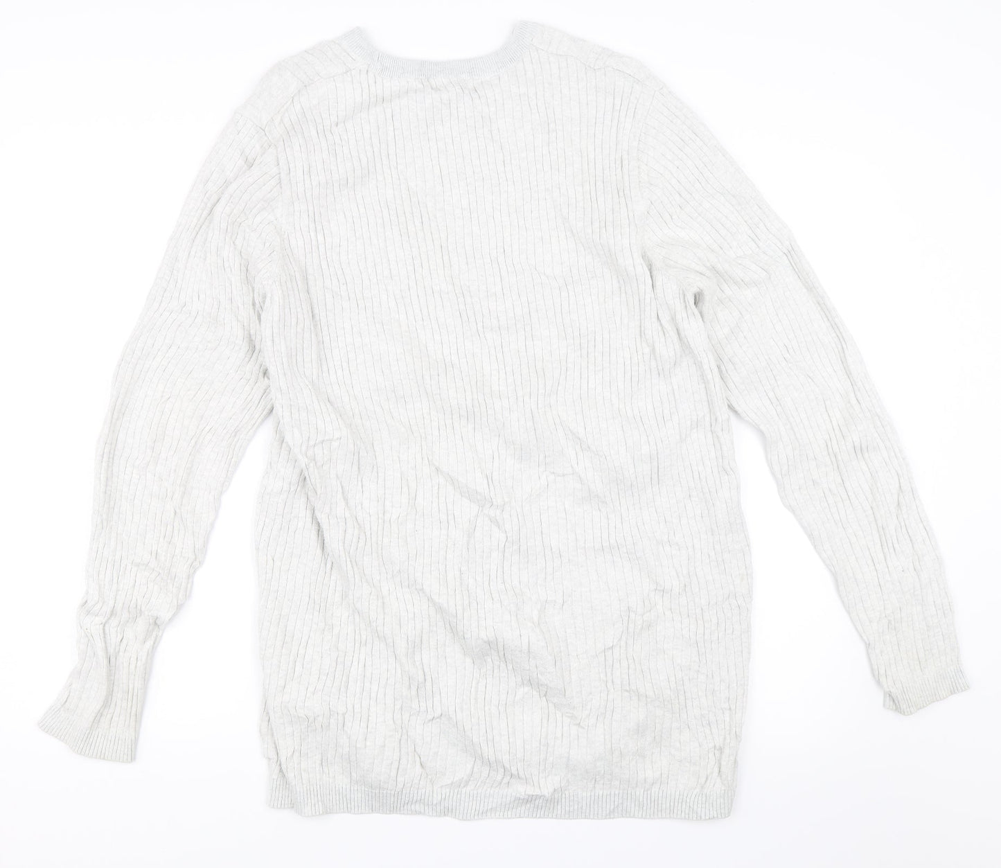 New Look Mens Grey   Pullover Jumper Size 2XL