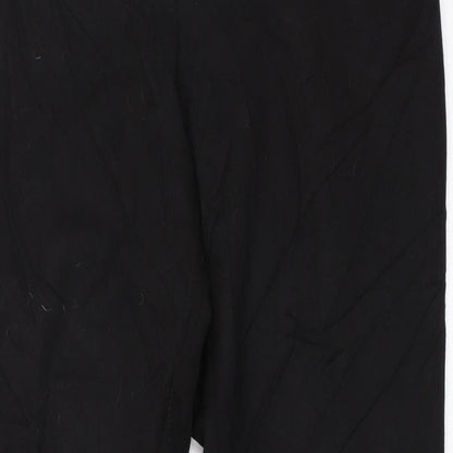 Womens UK Size 12 F&F Regular Fit  Black Trousers