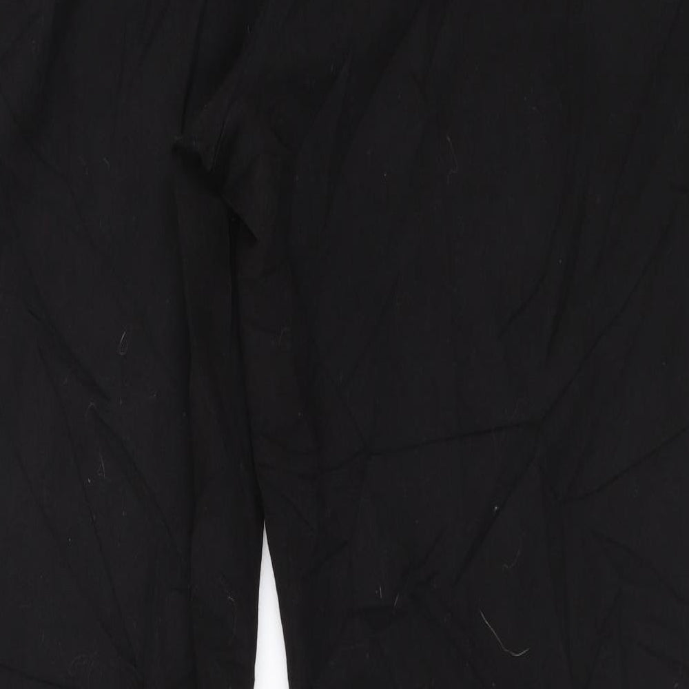 Womens UK Size 12 F&F Regular Fit  Black Trousers