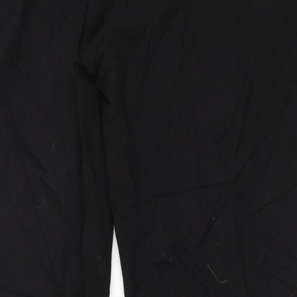 Womens UK Size 12 F&F Regular Fit  Black Trousers