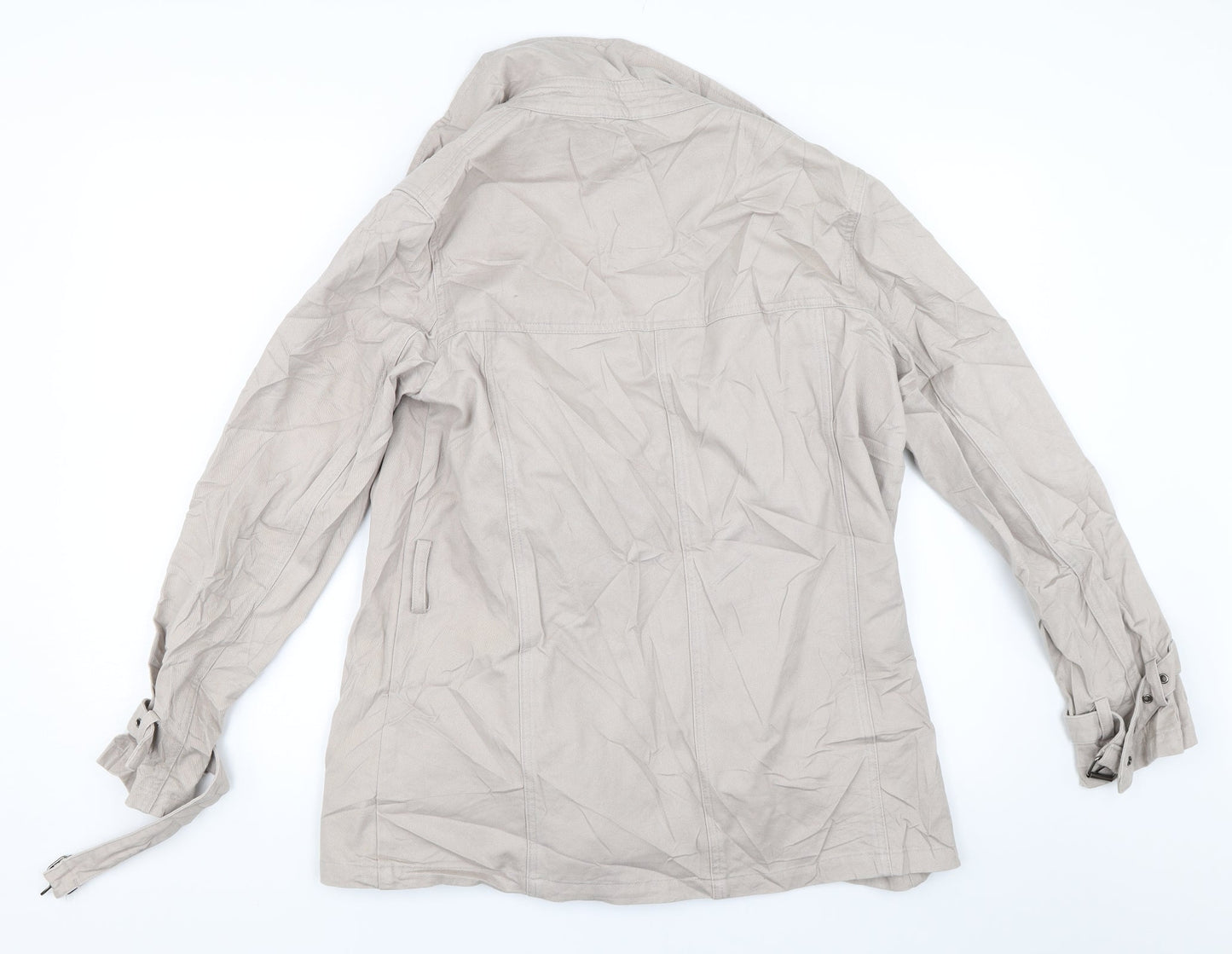 Womens UK Size 12 Preworn Beige Jacket