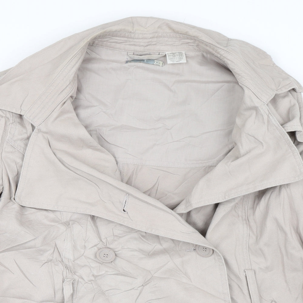 Womens UK Size 12 Preworn Beige Jacket