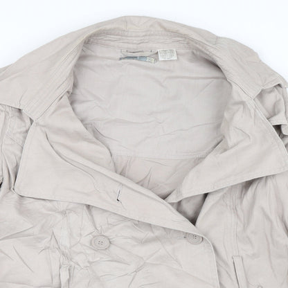 Womens UK Size 12 Preworn Beige Jacket