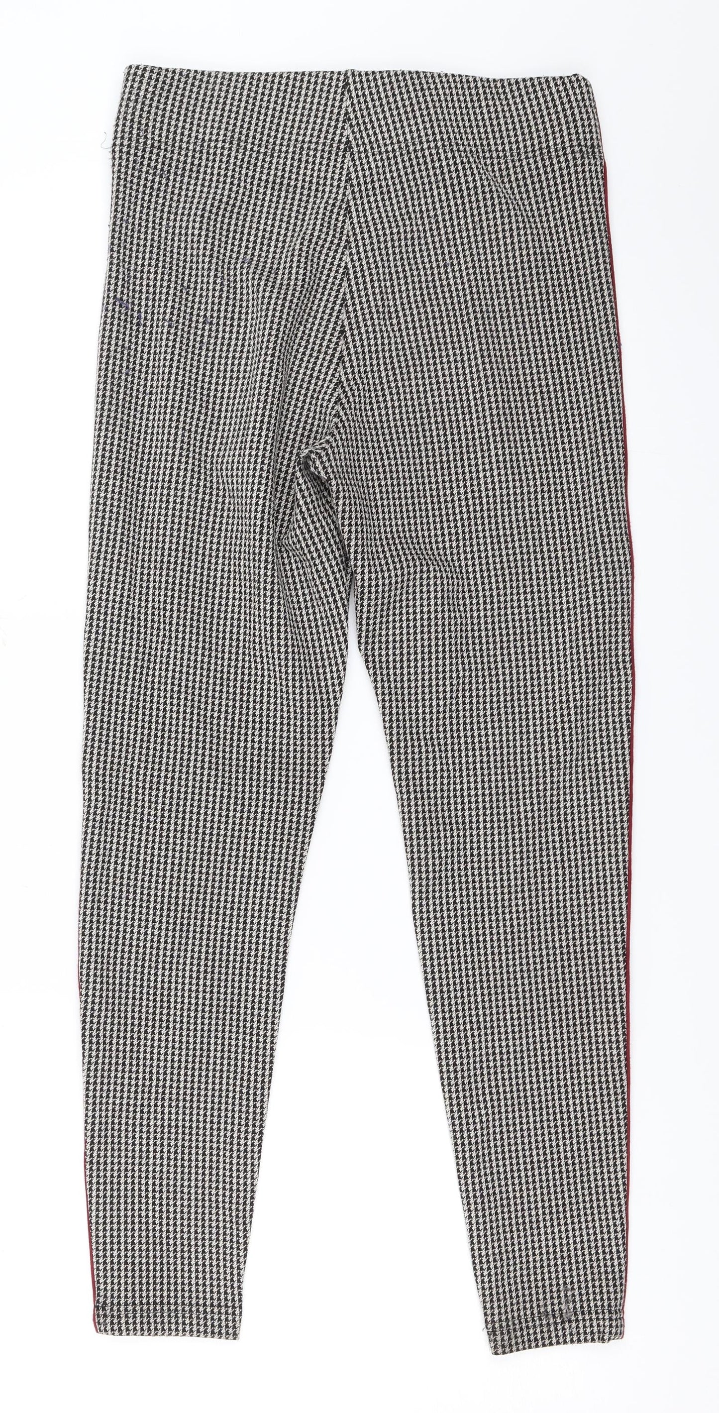 Womens UK Size 8 Marks and Spencer Regular Fit Capri Black Trousers