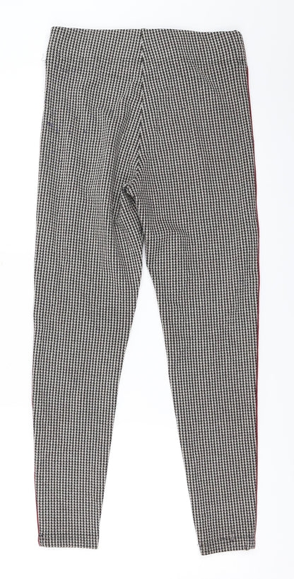 Womens UK Size 8 Marks and Spencer Regular Fit Capri Black Trousers