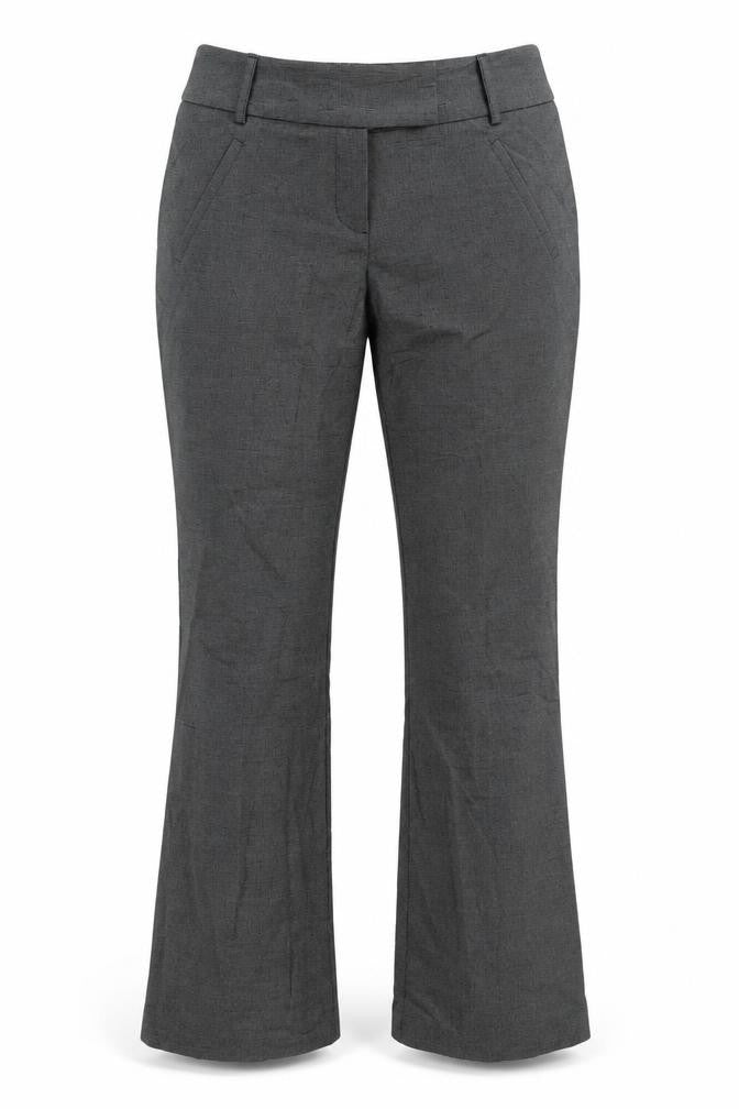 Womens UK Size 12 George Regular Fit  Grey Trousers