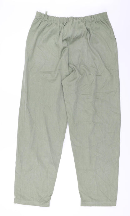 Classics Womens Green   Trousers  Size 16 L27.5 in