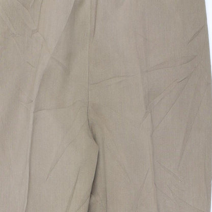 Preworn Womens Beige   Trousers  Size 16 L25 in