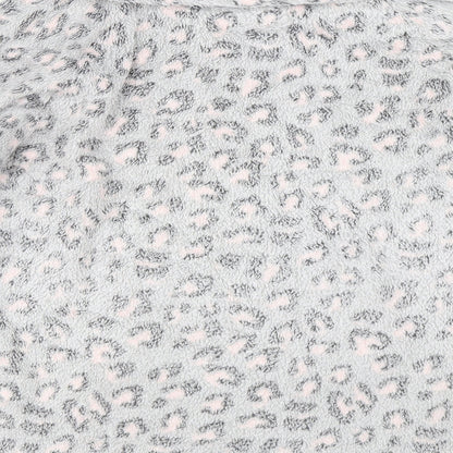 F&F Womens Grey Animal Print  Pullover Sweatshirt Size M