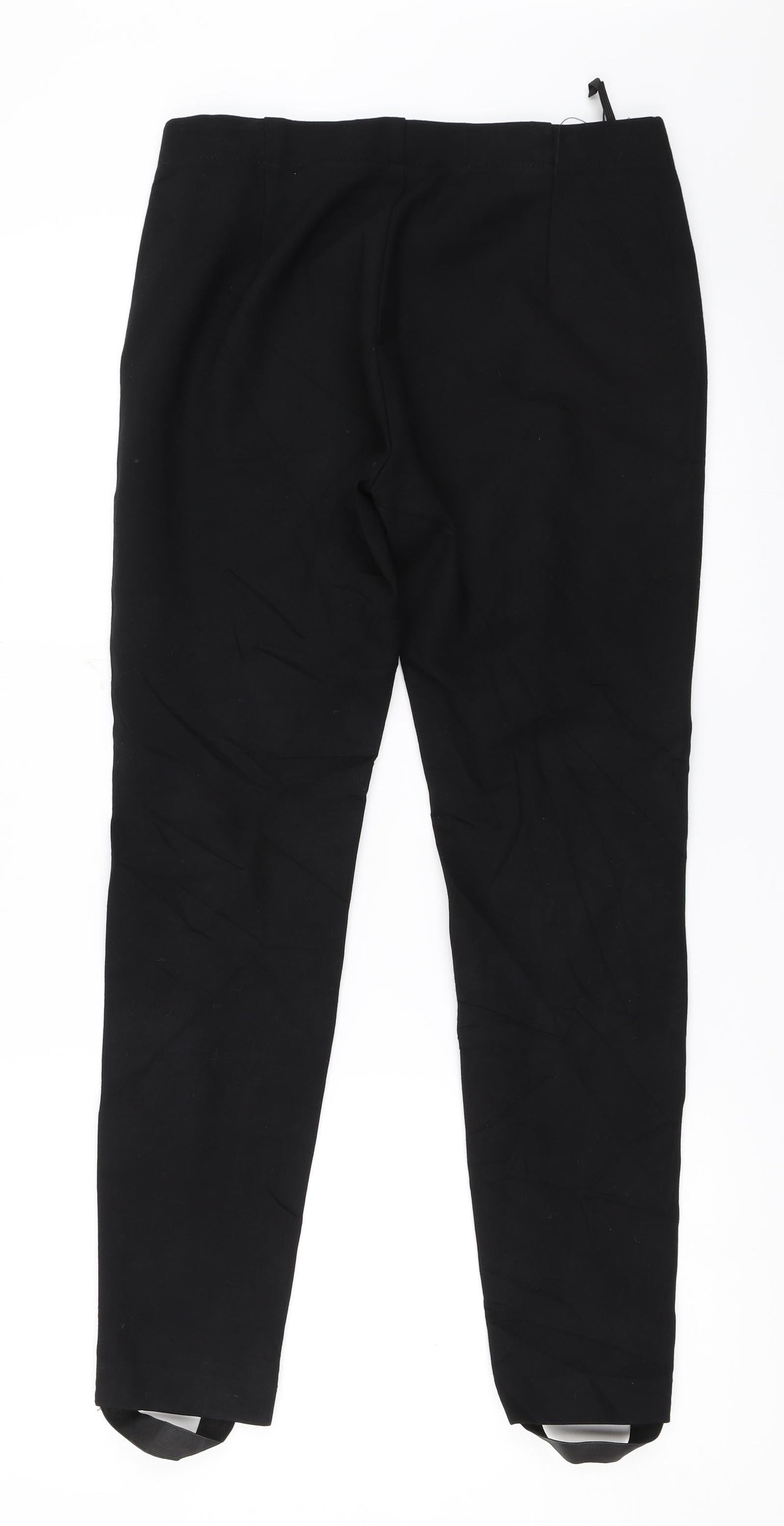 Womens UK Size 10 Marks and Spencer Regular Fit  Black Trousers