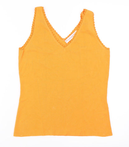 New Sensation Womens Orange   Basic Tank Size L