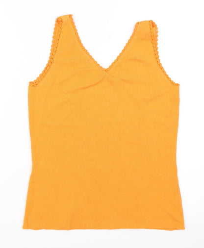 New Sensation Womens Orange   Basic Tank Size L