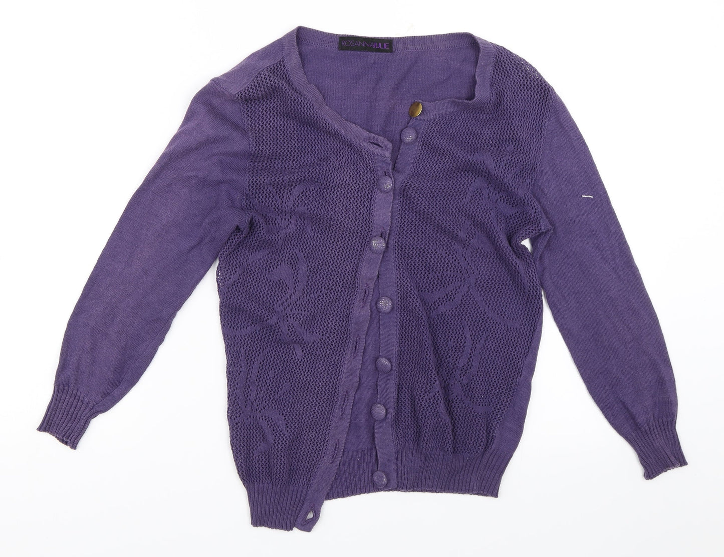 RosannaJule Womens Purple   Cardigan Jumper Size 36