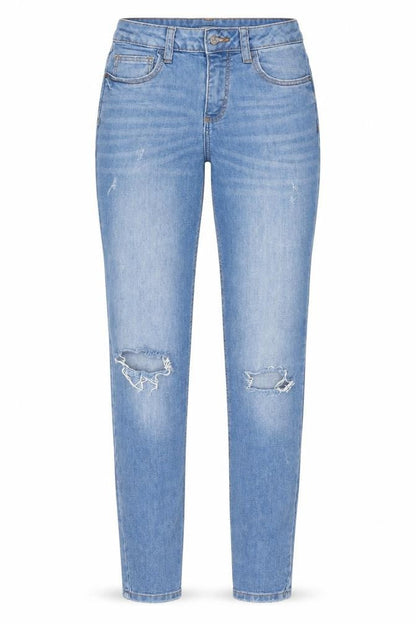 Womens Blue  Denim Skinny Jeans Size 28 in L28 in