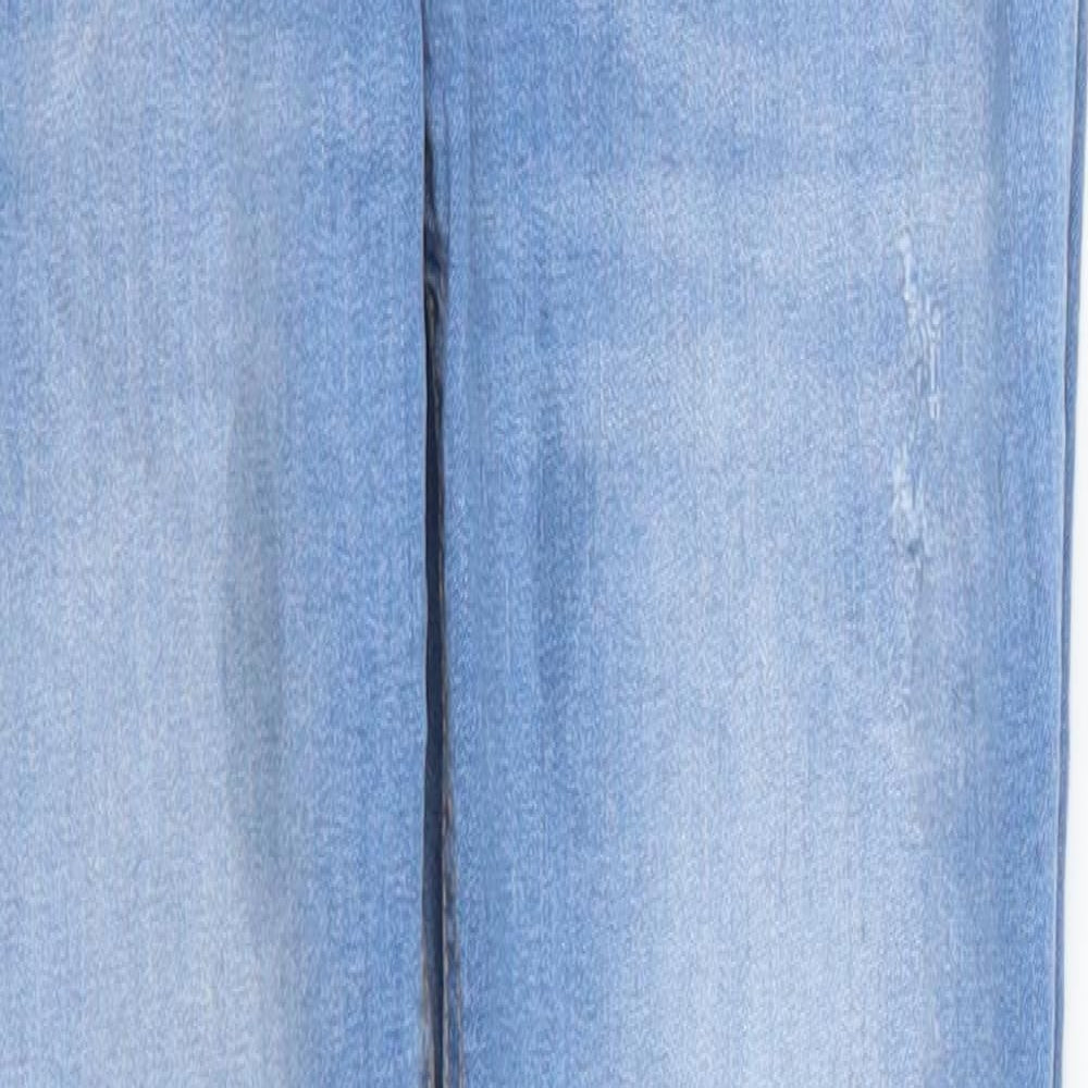 Womens UK Size 28 in Preworn Regular Fit Skinny Blue Jeans