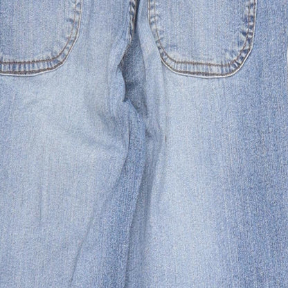 Bessie Womens Blue  Denim Cropped Jeans Size 29 in L23 in