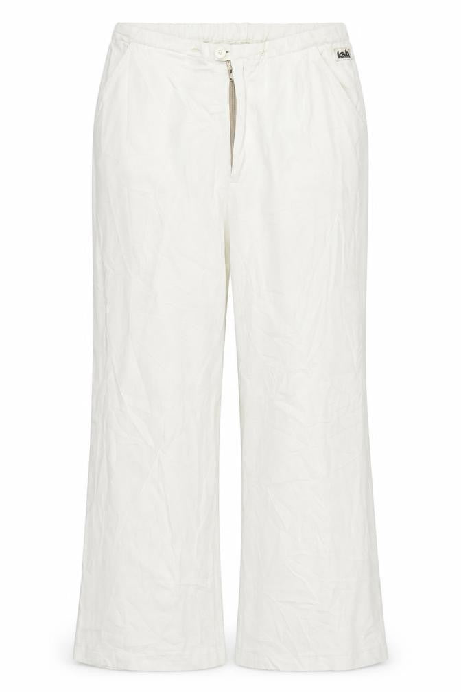 Womens UK Size M Preworn Regular Fit  White Trousers