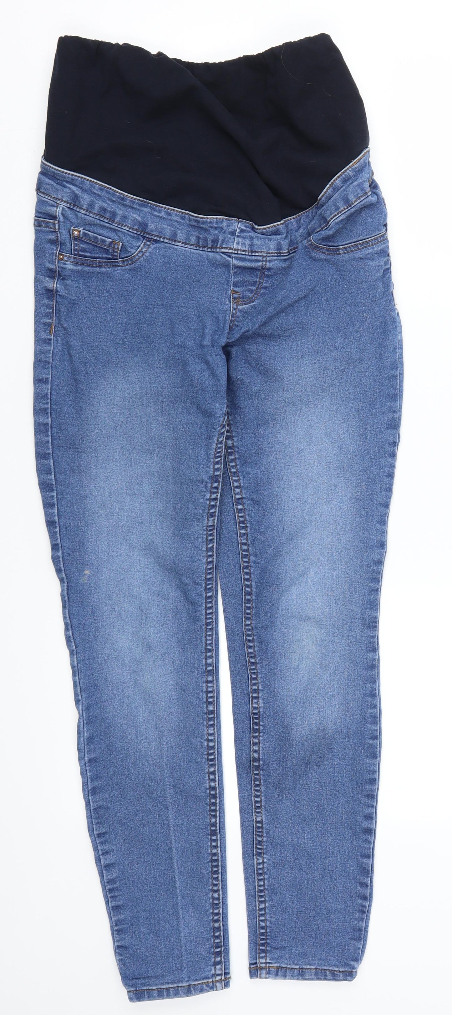 New Look Womens Blue  Denim Skinny Jeans Size 8 L26 in