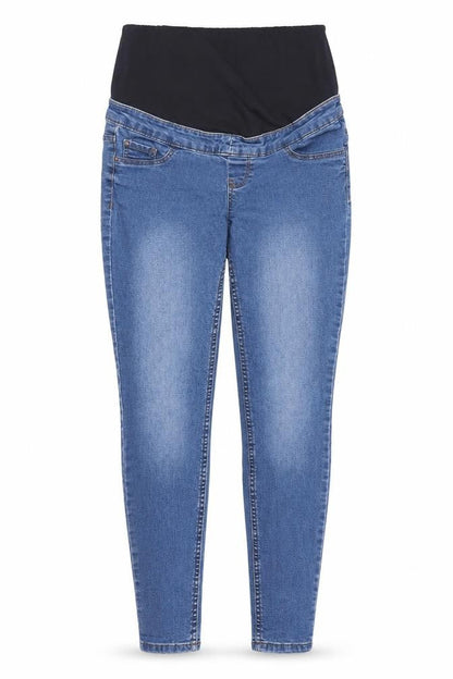 New Look Womens Blue  Denim Skinny Jeans Size 8 L26 in
