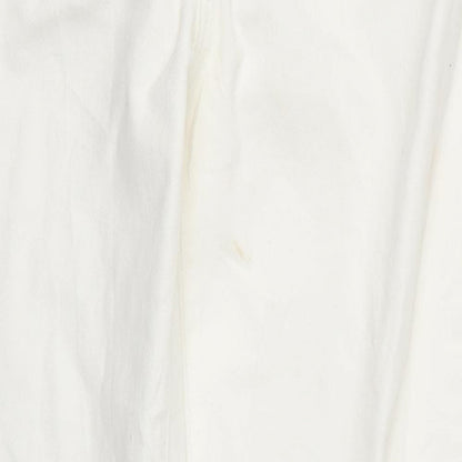 Noisy may Womens White  Denim Mom Jeans Size 30 L26.5 in