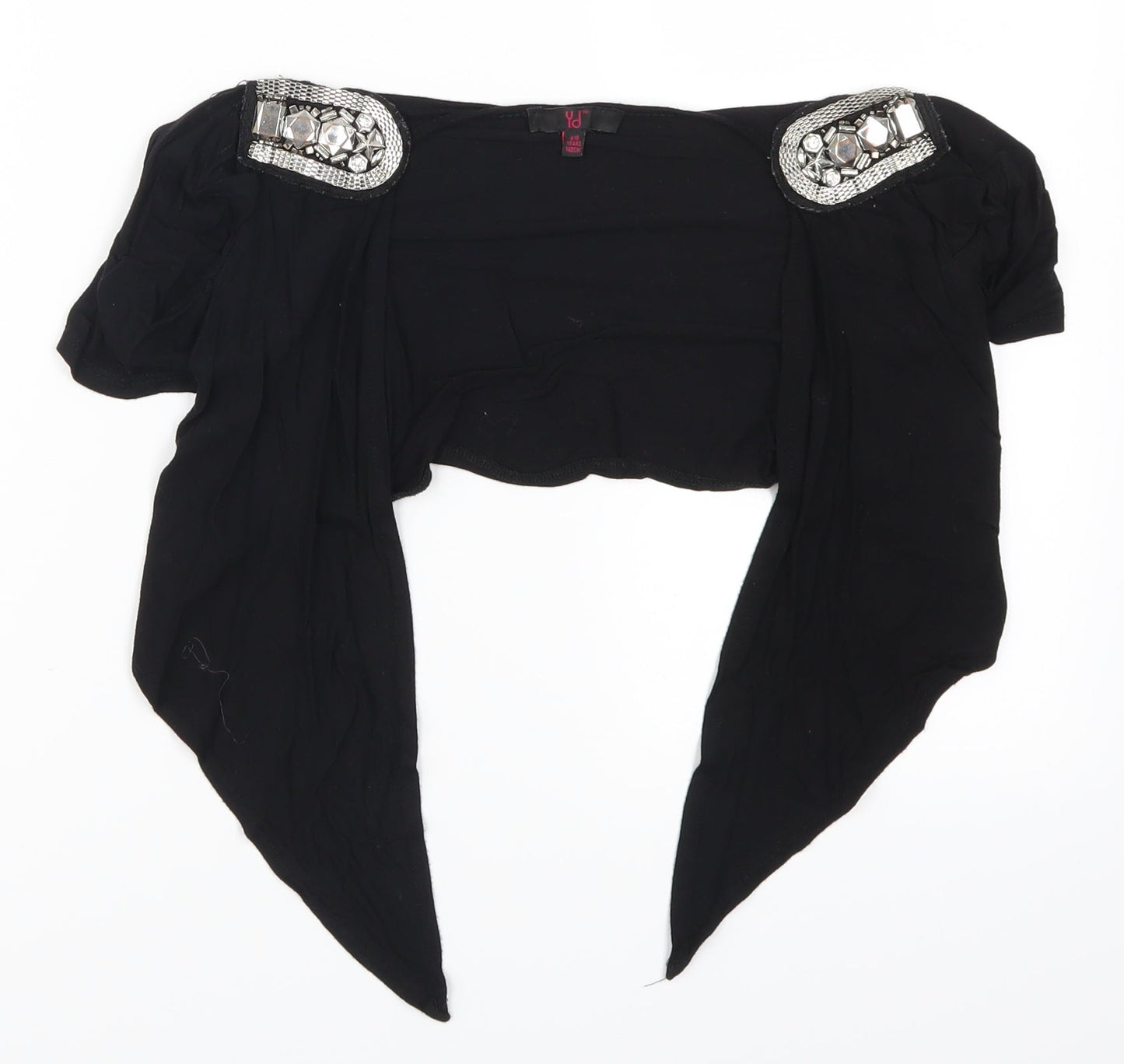 Young Dimension Girls Black   Cardigan Jumper Size 9-10 Years