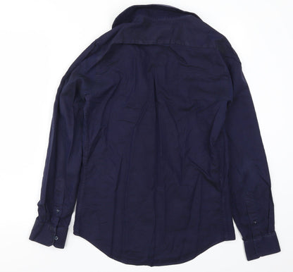 Zara Man Mens Blue    Button-Up Size S