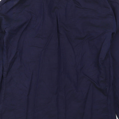 Zara Man Mens Blue    Button-Up Size S