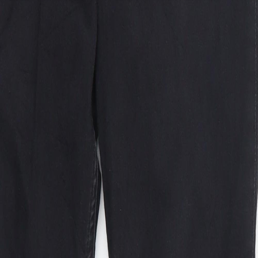 Womens UK Size 28 in H&M Regular Fit Skinny Black Jeans