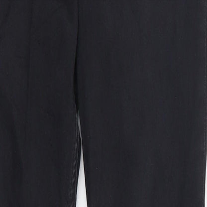 Womens UK Size 28 in H&M Regular Fit Skinny Black Jeans