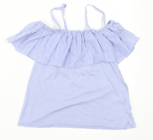 Atmosphere Womens Purple   Basic Blouse Size 6