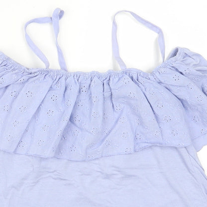 Atmosphere Womens Purple   Basic Blouse Size 6