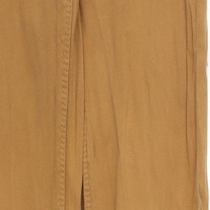 Womens UK Size 8 TALLY WEiJL Regular Fit Skinny Brown Jeans