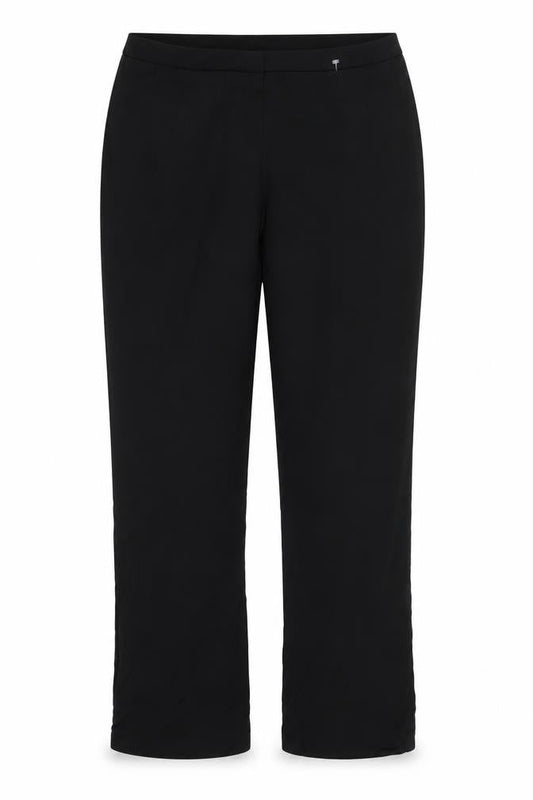 Womens UK Size 14 AMARANTO Regular Fit  Black Trousers