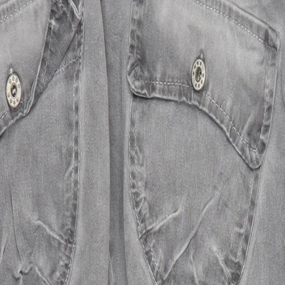 Funky State Womens Grey  Denim Skinny Jeans Size 32 in L27 in
